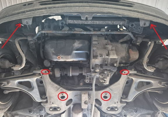 Cubre carter metalico Renault Twingo