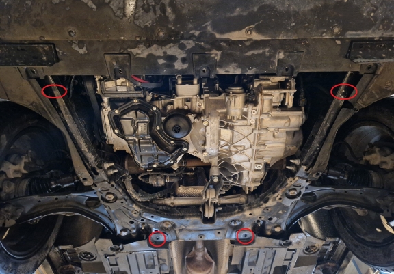 Cubre carter metalico Renault Clio 6
