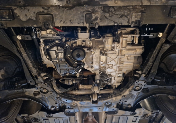 Cubre carter metalico Renault Clio 6