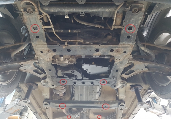 Cubre carter metalico Suzuki Grand Vitara - paquete promocional