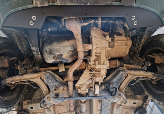 Cubre carter metalico Fiat Panda 4x4 - paquete promocional