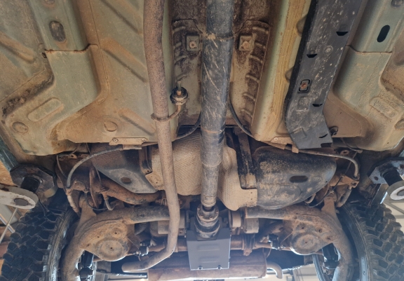 Cubre carter metalico Fiat Panda 4x4 - paquete promocional