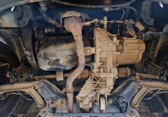 Cubre carter metalico Fiat Panda 4x4 - paquete promocional
