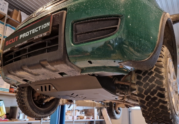 Cubre carter metalico Fiat Panda 4x4 - paquete promocional