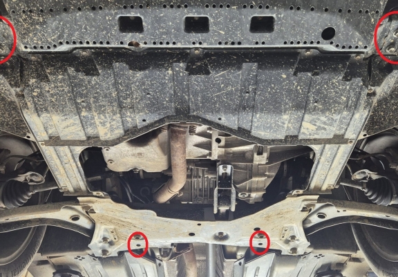 Cubre carter metalico Suzuki SX 4 - paquete promocional aluminio