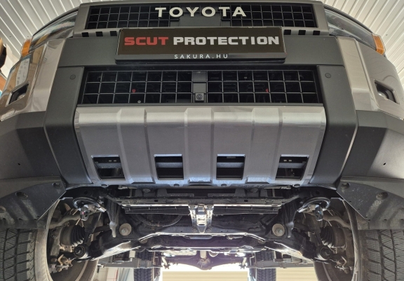 Cubre carter metalico Toyota Land Cruiser - paquete promocional