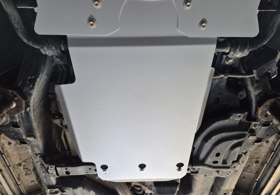 Cubre carter metalico Toyota Land Cruiser - paquete promocional aluminio