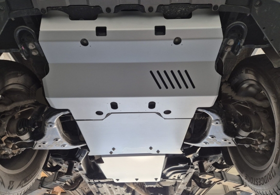 Cubre carter metalico Toyota Land Cruiser - paquete promocional aluminio