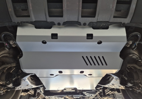 Cubre carter metalico Toyota Land Cruiser - paquete promocional aluminio