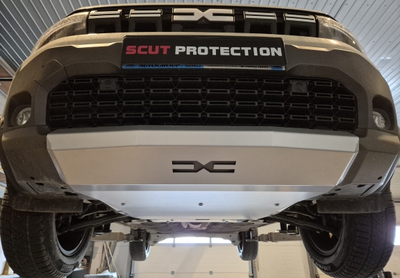 Cubre carter de aluminio Dacia Duster - 4x2