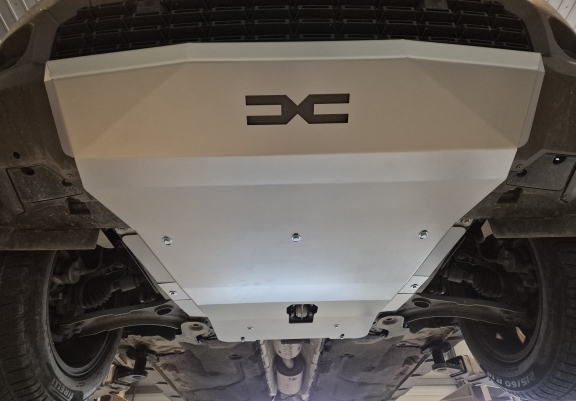 Cubre carter de aluminio Dacia Duster - 4x2
