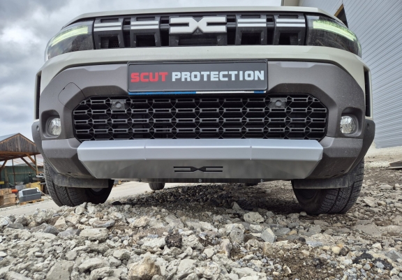 Cubre carter de aluminio Dacia Duster - 4x2