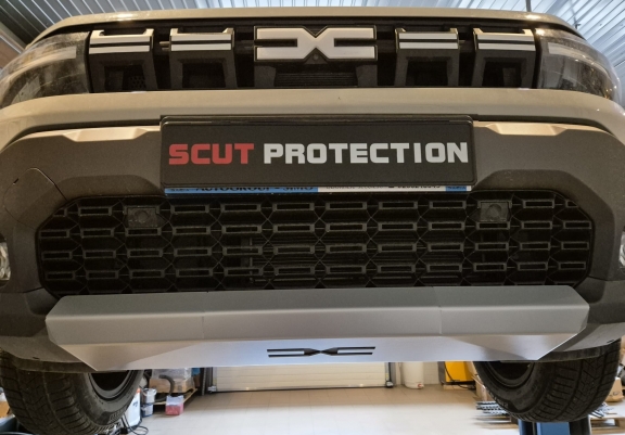 Cubre carter de aluminio Dacia Duster - 4x2
