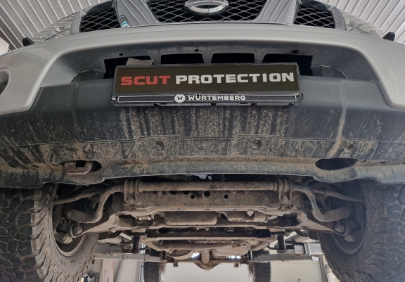 Protector de aluminio de la caja de cambios Nissan Pathfinder