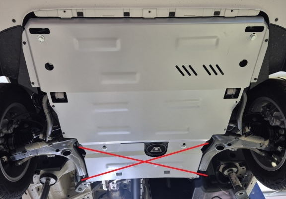 Cubre carter de aluminio MAN Tge