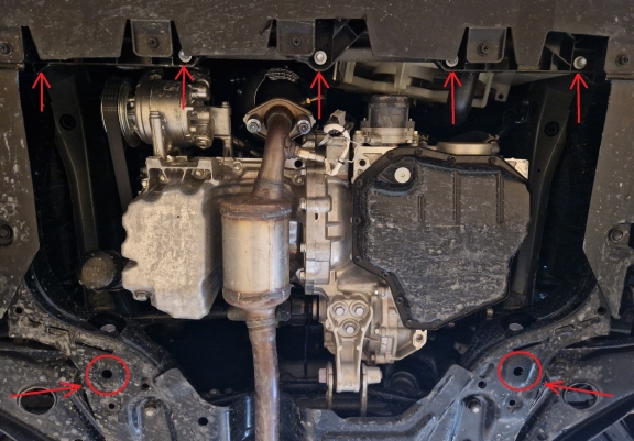 Cubre carter de aluminio Toyota Aygo X