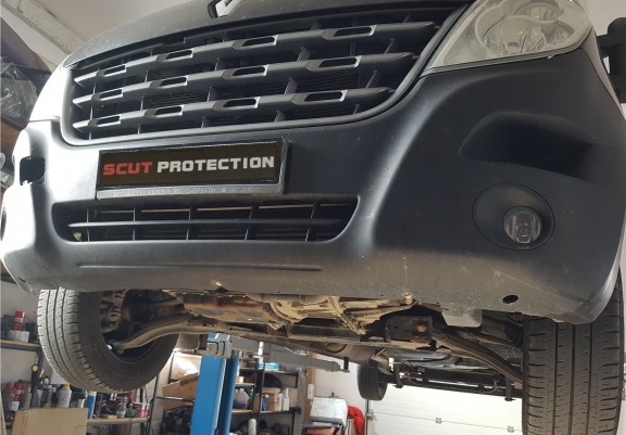 Cubre carter de aluminio Nissan Interstar