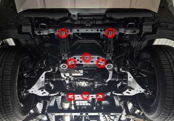 Cubre carter metalico Toyota Hilux
