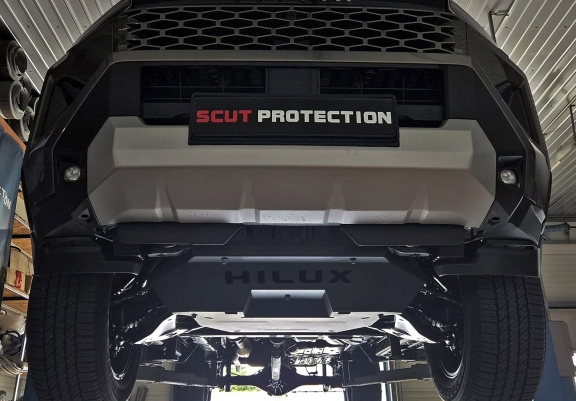 Cubre carter metalico Toyota Hilux