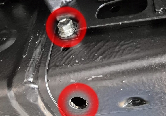 Protector del diferencial Toyota Hilux