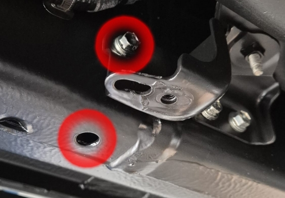 Protector del diferencial Toyota Hilux