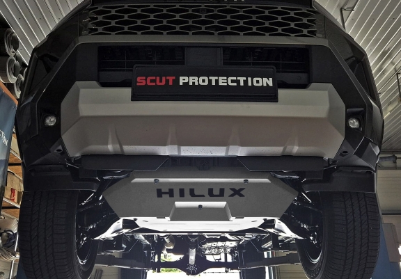 Cubre carter de aluminio Toyota Hilux EV