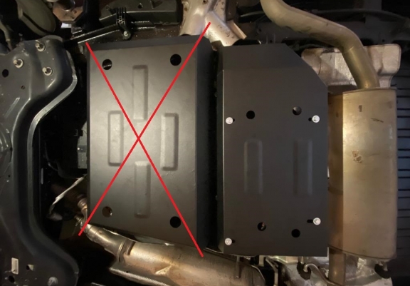 Protector del deposito AdBlue Toyota Proace Max