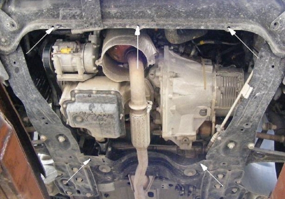 Cubre carter metalico Peugeot Expert