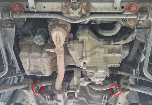 Cubre carter metalico Suzuki Wagon R+