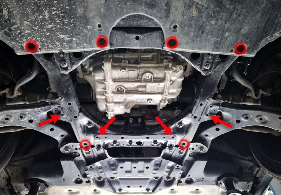 Cubre carter de aluminio Subaru Uncharted
