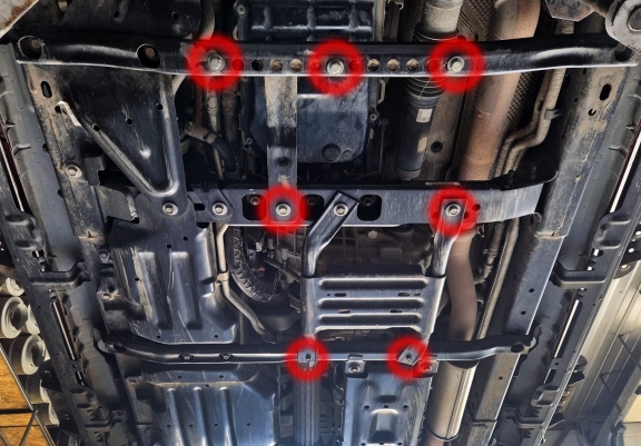 Protector de la caja de cambios Jeep Wrangler - JL