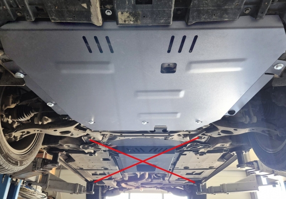 Cubre carter de aluminio Toyota Auris