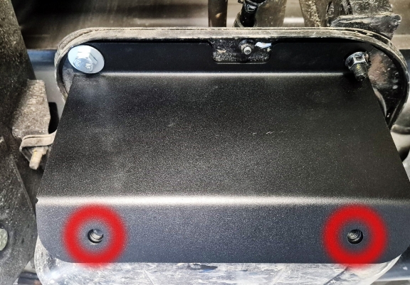 Protector del deposito de combustible KGM Musso