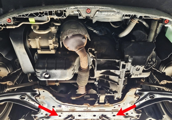 Cubre carter metalico Ford Fiesta