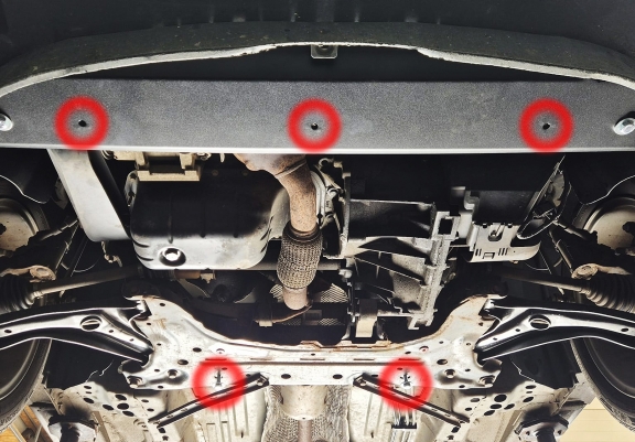 Cubre carter metalico Ford Fiesta