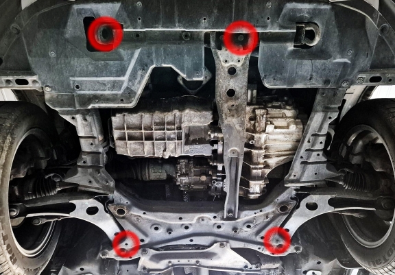 Cubre carter metalico Citroen C4 Aircross