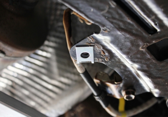 Protector de aluminio del catalizador/cat lock Toyota Prius