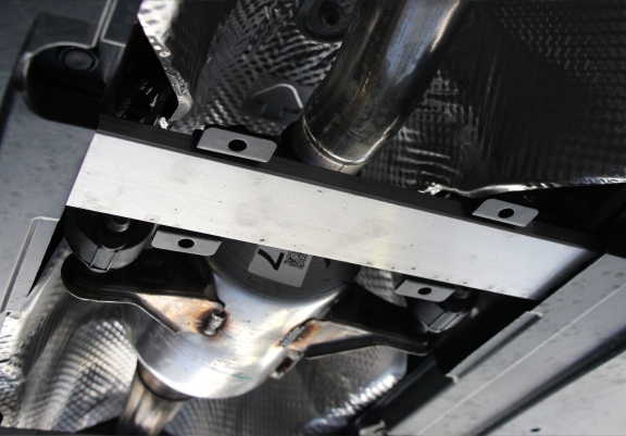 Protector de aluminio del catalizador/cat lock Toyota C-HR