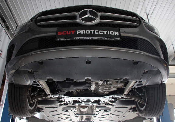Cubre carter metalico Mercedes CLA C118