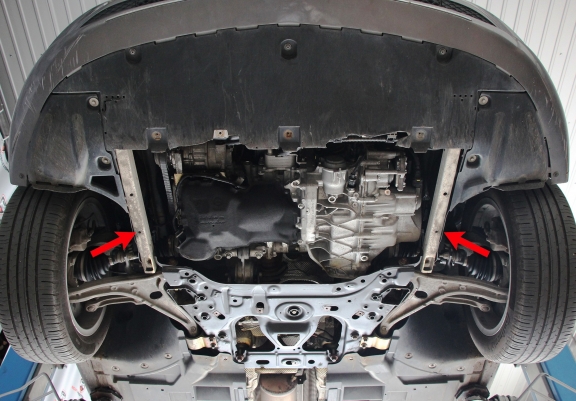 Cubre carter metalico Mercedes CLA C118